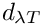 $ d_{\lambda T} $
