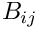 $B_{ij}$