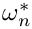 $\omega^\ast_n$