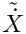 $\tilde{\dot{X}}$