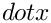 $dot{x}$