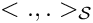 $<.,.>_{\mathcal{S}}$